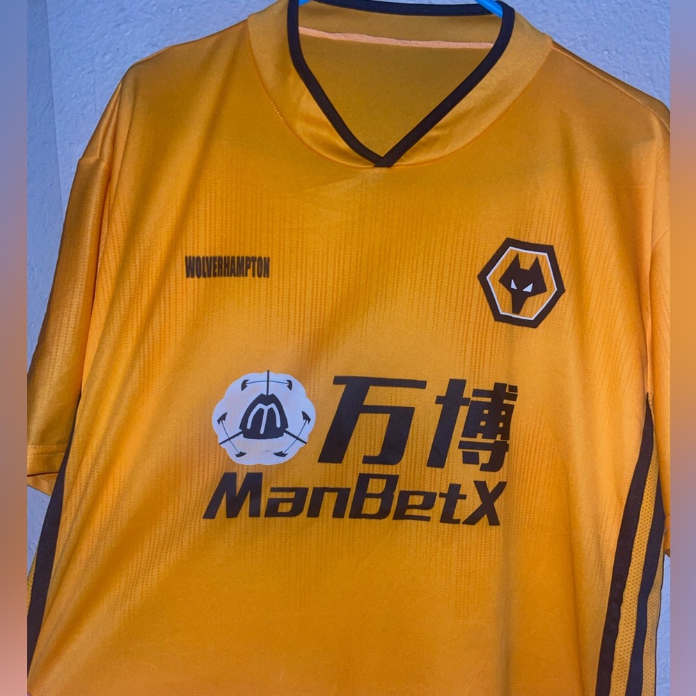 Wolverhampton Soccer Football Jersey Premier League